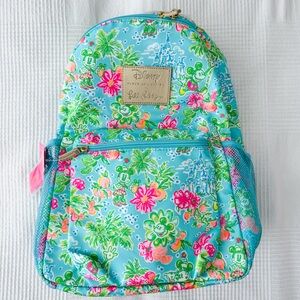 Lilly Pulitzer x Disney Parks Lilly Loves Disney Backpack New with Tags